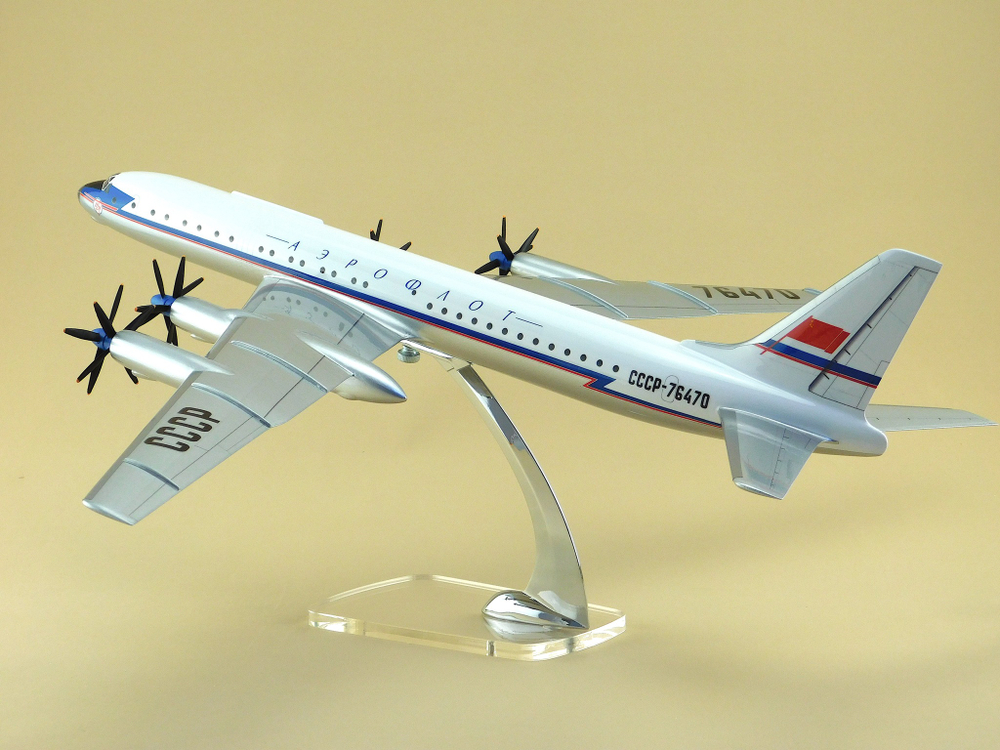 Модель самолёта Ту-114 (М1:100 Аэрофлот СССР)