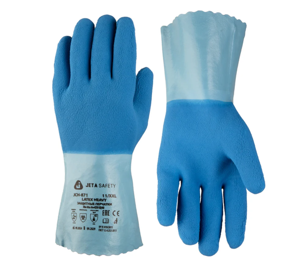 Перчатки Jeta Safety JCH871 многослойные латексные