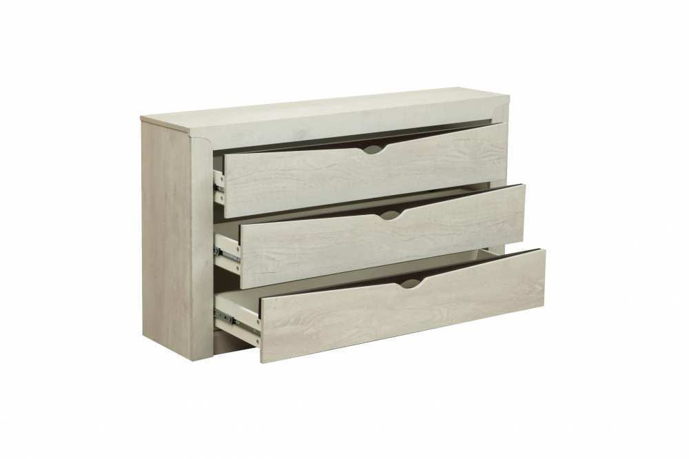 Комод 33.11 Лючия Бетон пайн белый/ венге