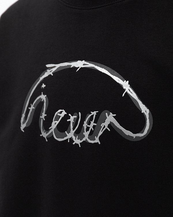 Толстовка Crewneck Biglogo Black - фото 4