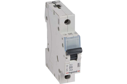 Автоматический выключатель B6A 1П 6000/10kA Tx3 Legrand