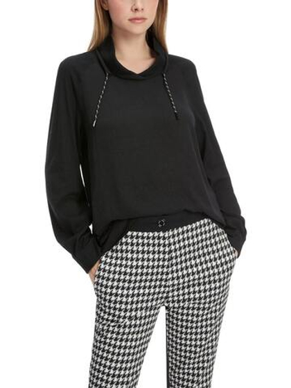 Marc Cain Джемпер из комбинированной ткани