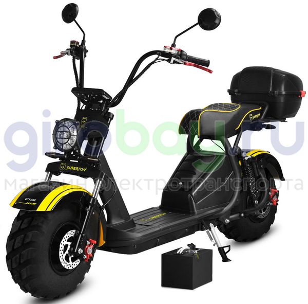 Электроскутер SIBERTON PRO 2000W (60V/21Ah) фото №1