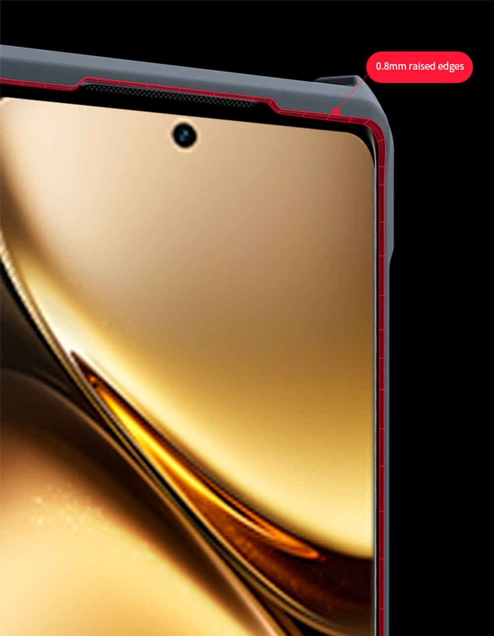 Чехол для Vivo X200 Pro противоударный с усиленными углами XUNDD