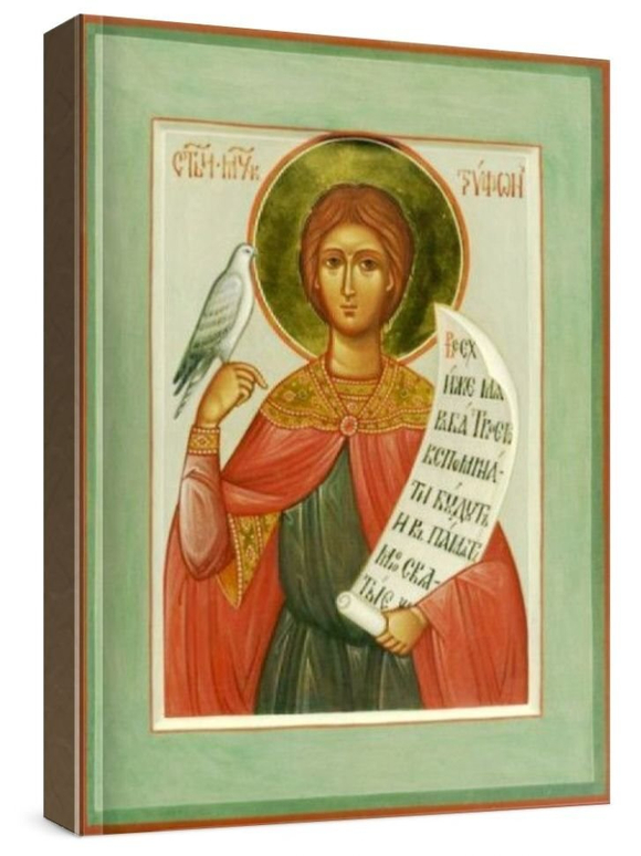 Трифон Апамейский (рукописная икона)