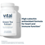 Vital Nutrients, экстракт зеленого чая, 120 веганских капсул (275 мг в 1 капсуле)