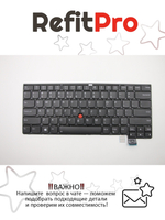Клавиатура для Ноутбука Lenovo LenovoThinkPad T470s / 13 2nd Gen с подсветской, раскладка - английская, черная (01EN753)