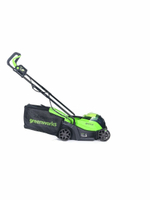 Аккумуляторная газонокосилка Greenworks GD24LM33 ,24В, 33 см , без АКБ и ЗУ (2516107)