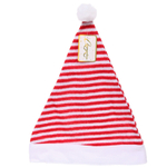 Колпак новогодний «Новогодние полосы», красно-белый