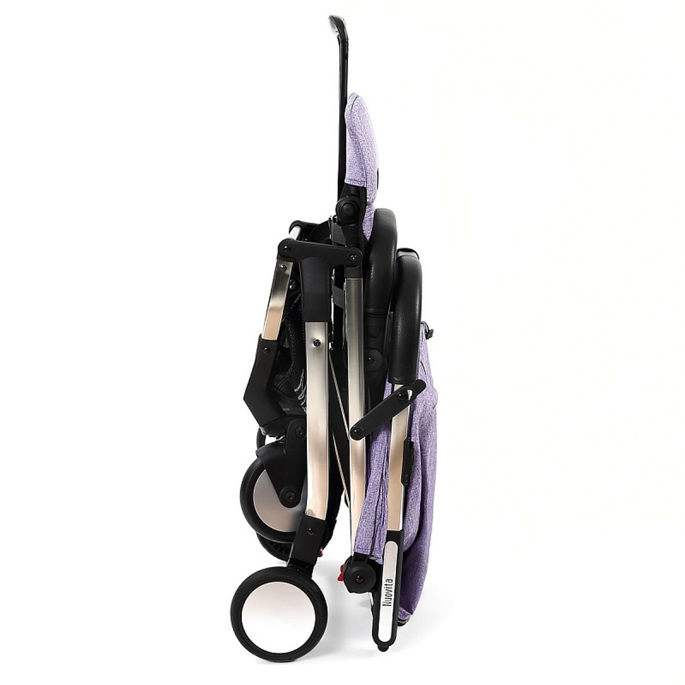 Детская прогулочная коляска Nuovita Anima lilla, Argento / Сиреневый, Серебряный