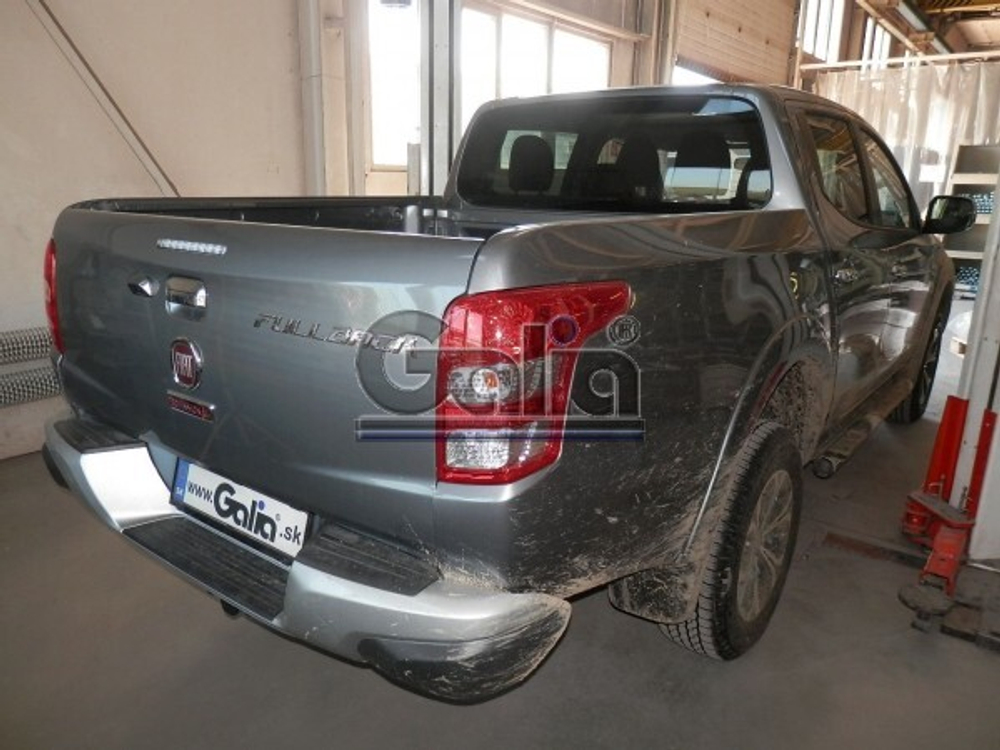 Фаркоп оцинкованный Galia M120C для Mitsubishi L200 1996-2006, 2006-2015, 2015-, Fiat Fullback 2016-(паспорт и сертификат в комплекте)(без электрики)