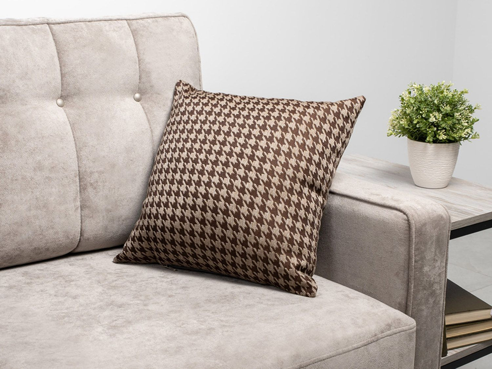 Подушка 45*45 арт. Труссарди 22-1 (коричневая)