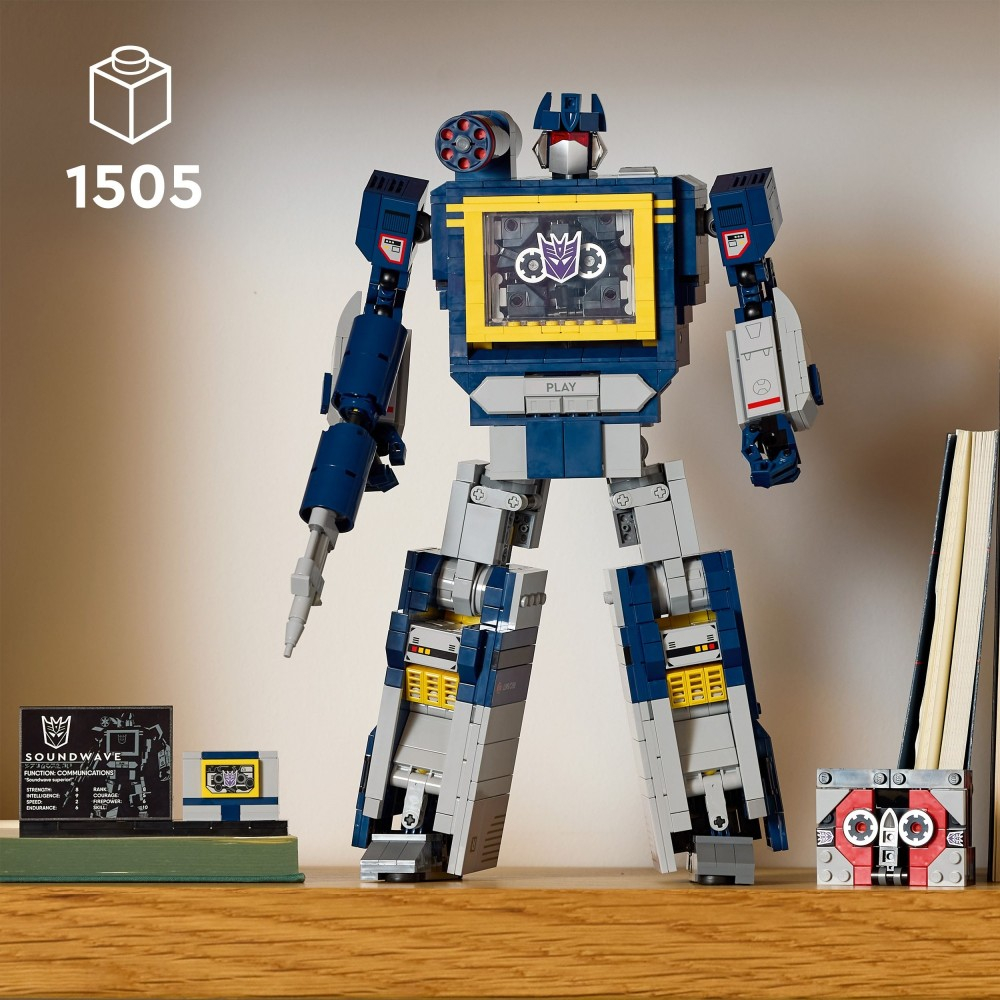LEGO Icons - Transformers: Soundwave 10358 => LEGO Icons - Transformers: Soundwave 10358