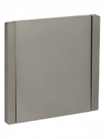 FORTE&PIANO Выключатель 1-клавишный 10А FP501 сталь IEK