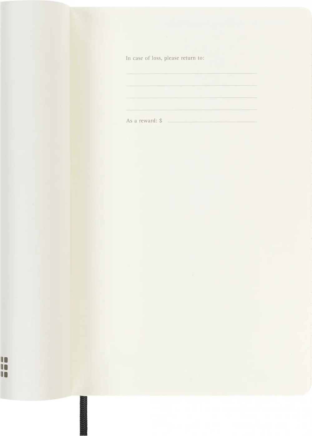 Еженедельник на 2025-2026 гг Moleskine Academic Soft WKNT (DSB18WN3) 13х21см, мягкая обложка, черный
