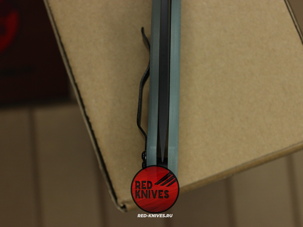 Нож Spyderco Paramilitary 2 Tanto G10 - натурал Г10 рукоять, черный клинок RK/483