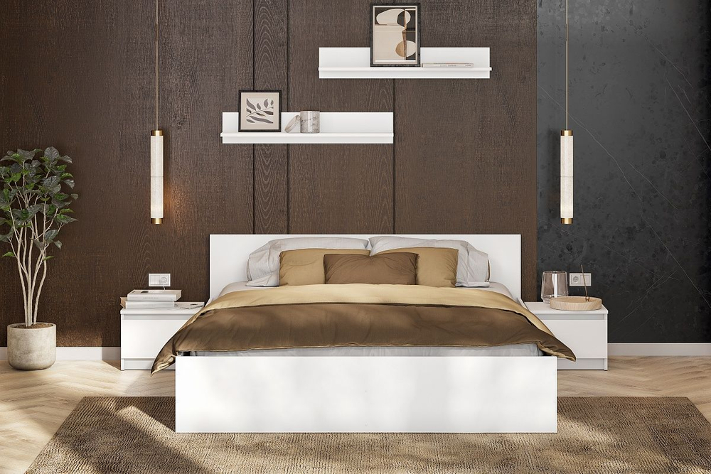 Спальный гарнитур Денвер Белый