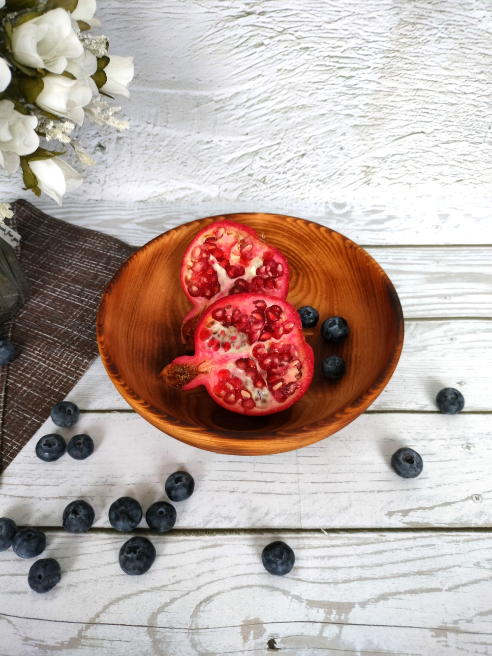 Деревянная тарелка Art of Siberia из массива сибирского кедра T229