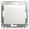 Кнопка нажимная 1-кл. СП Glossa 10А IP20 (сх. 1) 10AX механизм перламутр SE GSL000615