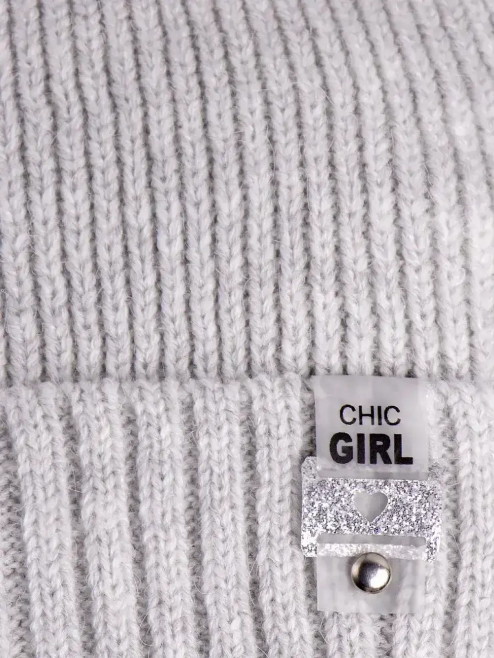 Шапка для девочки осенняя