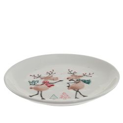 GAEM Тарелка "Олени", D 26 см, L26 W26 H3 см