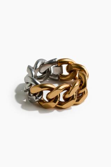 H&M - Stella McCartney Двухцветный браслет, золотой/серебряный