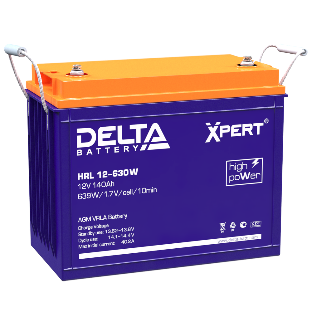 Аккумулятор DELTA Xpert HRL 12-630 W