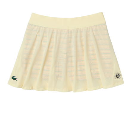 Теннисная юбка Lacoste Roland Garros Edition Sport with Built-in Shorts - yellow/light orange
