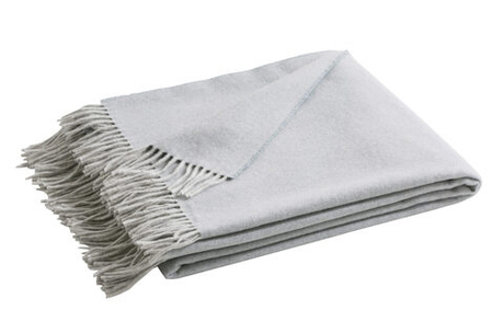 Плед HIMALAYA NUAGE Плед кашемир 200 Blanc des Vosges 130x180 Бежевый