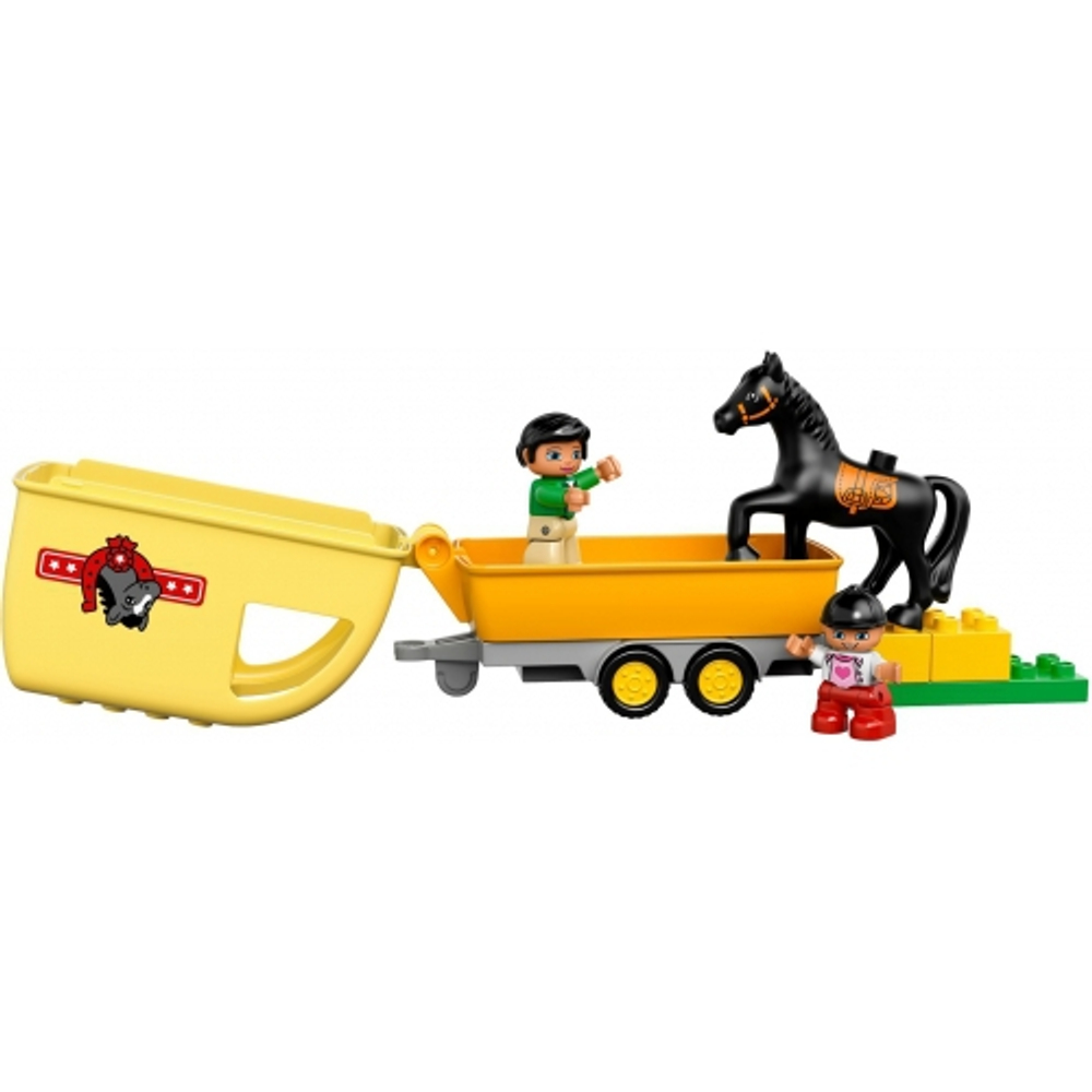 LEGO Duplo: Трейлер для лошадок 10807 — Horse Trailer — Лего Дупло