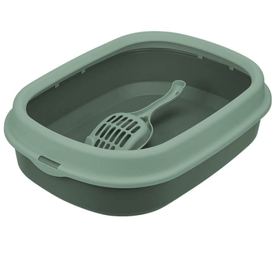 Лоток для кошек ЛЯ-МУРР 480х355мм с низким бортом + подарок (совок) М1832