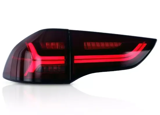 Задние фонари Мицубиси Паджеро Спорт 2010-2014 [ТЕМНО КРАСНЫЕ] V5 type
