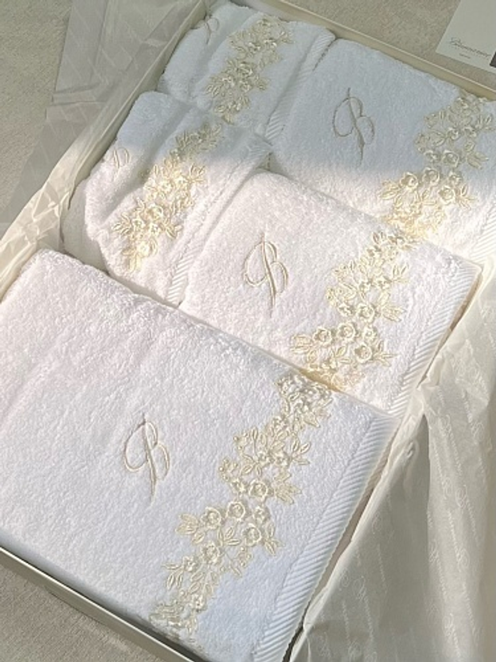 Комплект полотенец 5шт Blumarine Ivonne Beige