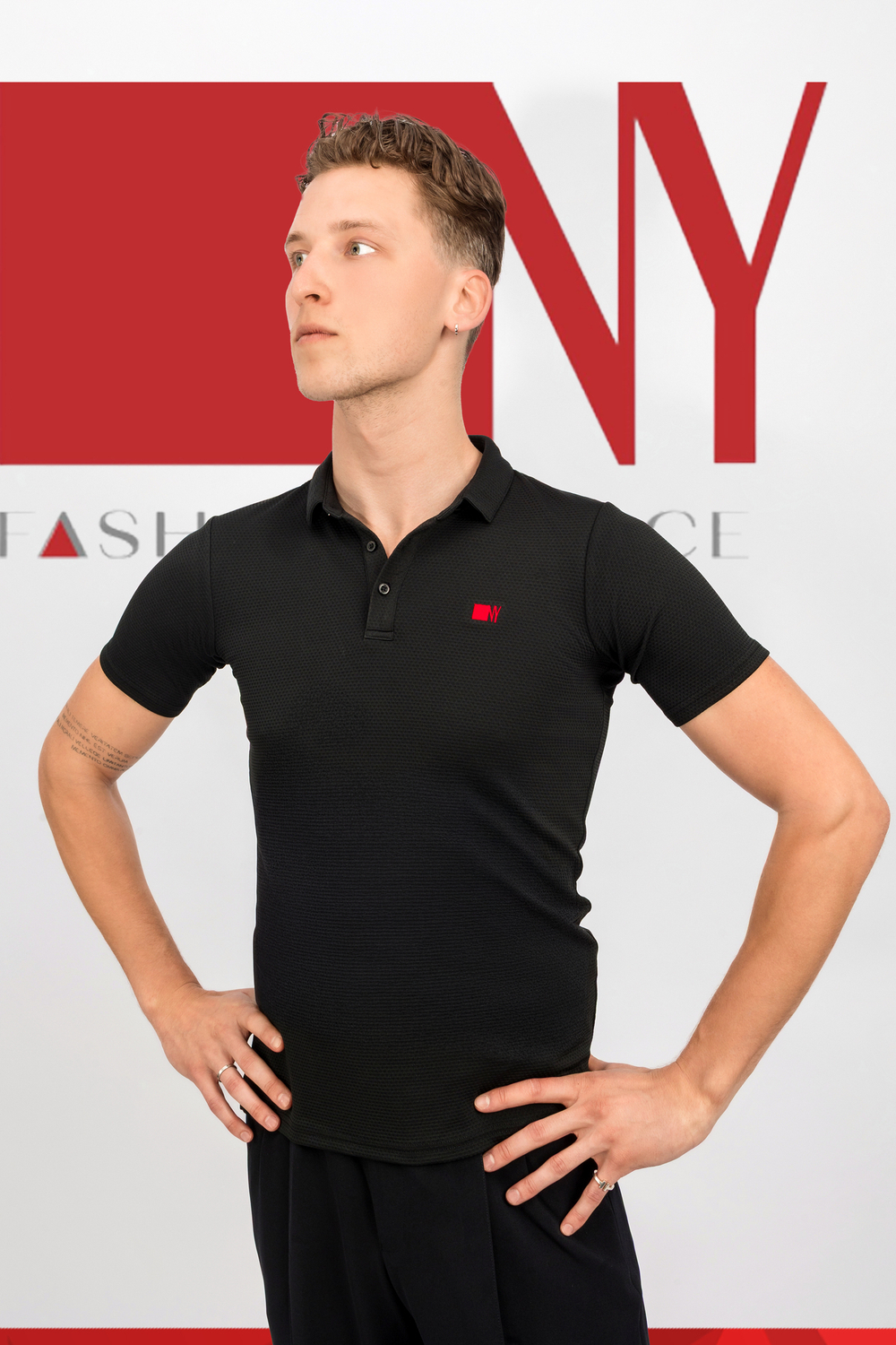Поло Regular-Fit black