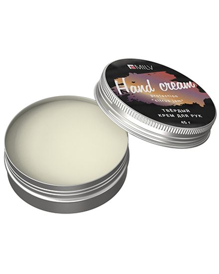 Твёрдый крем для рук Milv «Цитрусовый джем». 45 г