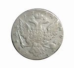 1 рубль 1764 СПБ TI СА