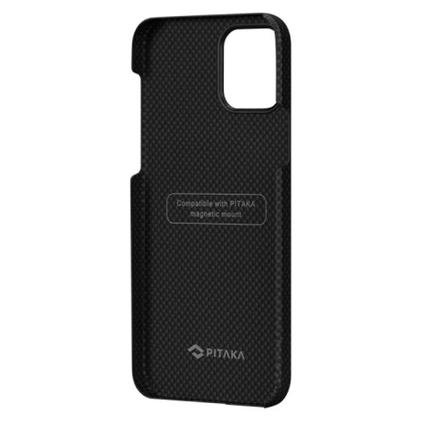 Чехол Pitaka MagEZ Case для Apple iPhone 12 Pro Max (Black/Grey Plain)