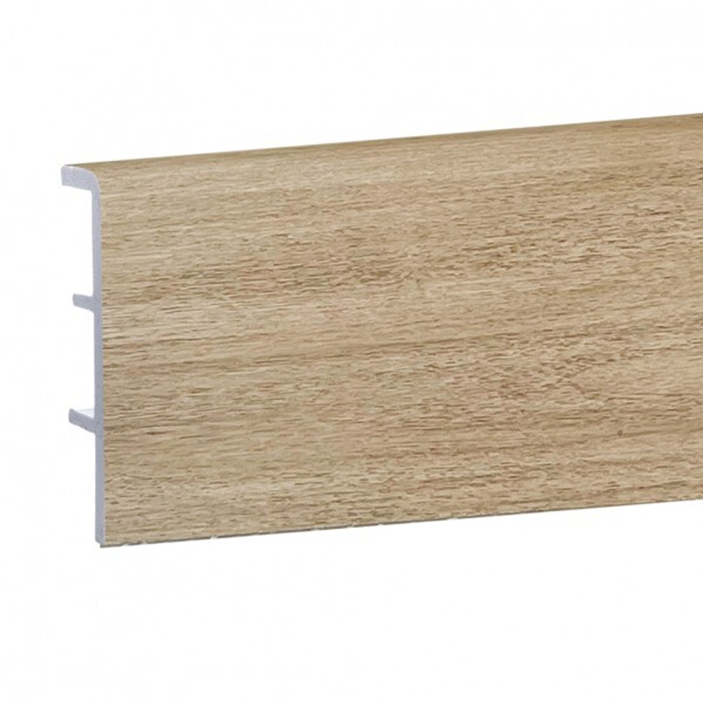 Плинтус дюрополимерный Rico Concept Бук сонома 80025 80х20х2200 мм