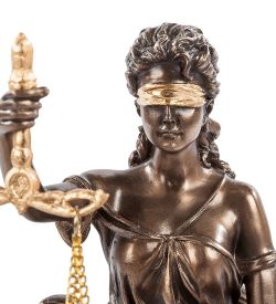 Veronese WS- 14/ 2 Статуэтка-подсвечник «Фемида»