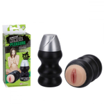 Мастурбатор-вагина в пластиковой колбе HUMBLE PLEASURE (Цвет: телесный)