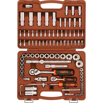 Набор универсального инструмента OMBRA 1/4", 1/2"DR (94 предм.)   OMT94S