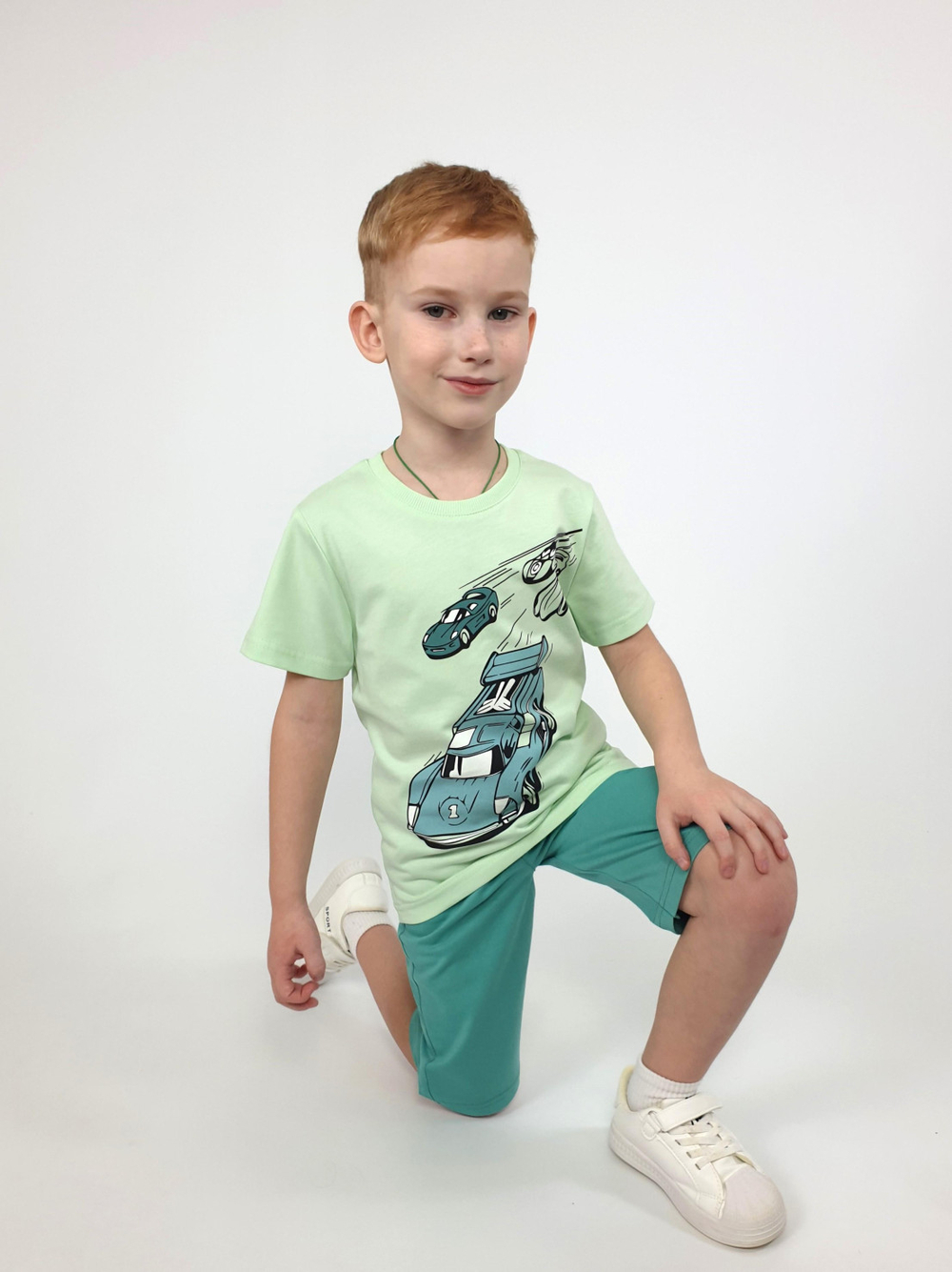 01-151-2 Комплект для мальчика (джемпер+шорты)