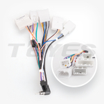 Магнитола для Toyota Land Cruiser 100, Lexus LX470 1998-2002 (кондиционер или климат внизу, рамка дерево) - Teyes CC4-PRO монитор 13" 2K QLED на Android 13, Snapdragon 778G, 8+128, AI, CarPlay, DSP, 4G SIM-слот