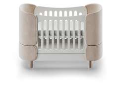 Кроватка-трансформер KIDI Soft антивандальная ткань (бежевый)