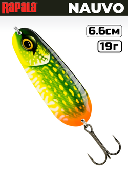 Блесна RAPALA Nauvo NAV19 / 6.6 см, 19 г, цвет PKL