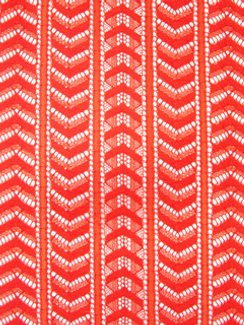 274 ОПТ Кружево эластичное 19 см, Италия, красный