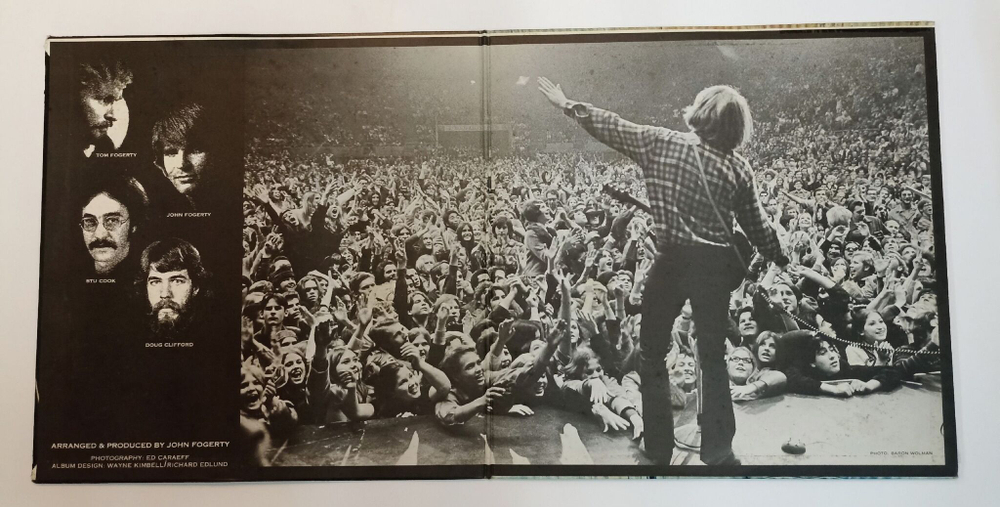 Винтажная виниловая пластинка LP Creedence Clearwater Revival C. C. R. Pendulum (Japan 1971) (No Obi)