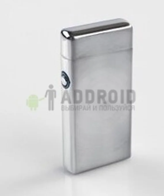 Электрическая зажигалка с USB Серая