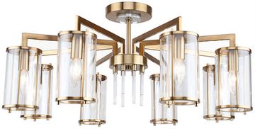 Люстра потолочная 8*Е14 1046/05/08PT бронза Vase Stilfort