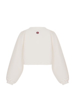 Свитшот «MD rouge» white